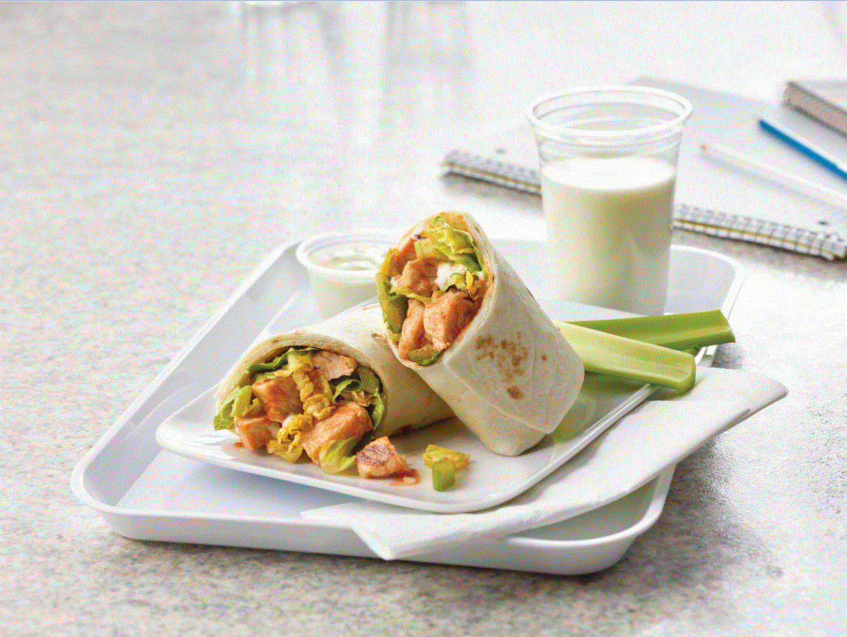 Buffalo Turkey Wrap